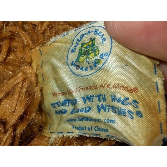 Build a Bear Shaggy Plush Teddy Bear, 22"Lx10.5"Tx4"W - Picture 4 of 5